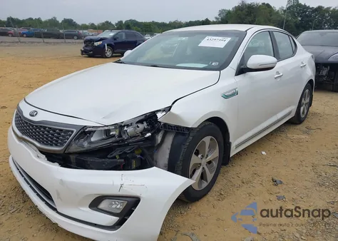 2015 Kia Optima Hybrid из США, поврежденный, VIN KNAGM4AD4F5085283